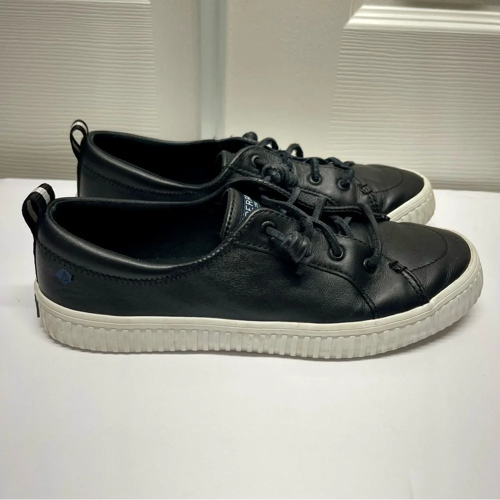Sperry Top Sider  Women’s Black Shoes Size 8.5 Slip On